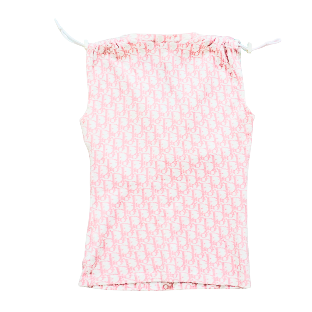 Christian Dior John Galliano Era Sleeveless Monogram Top ★