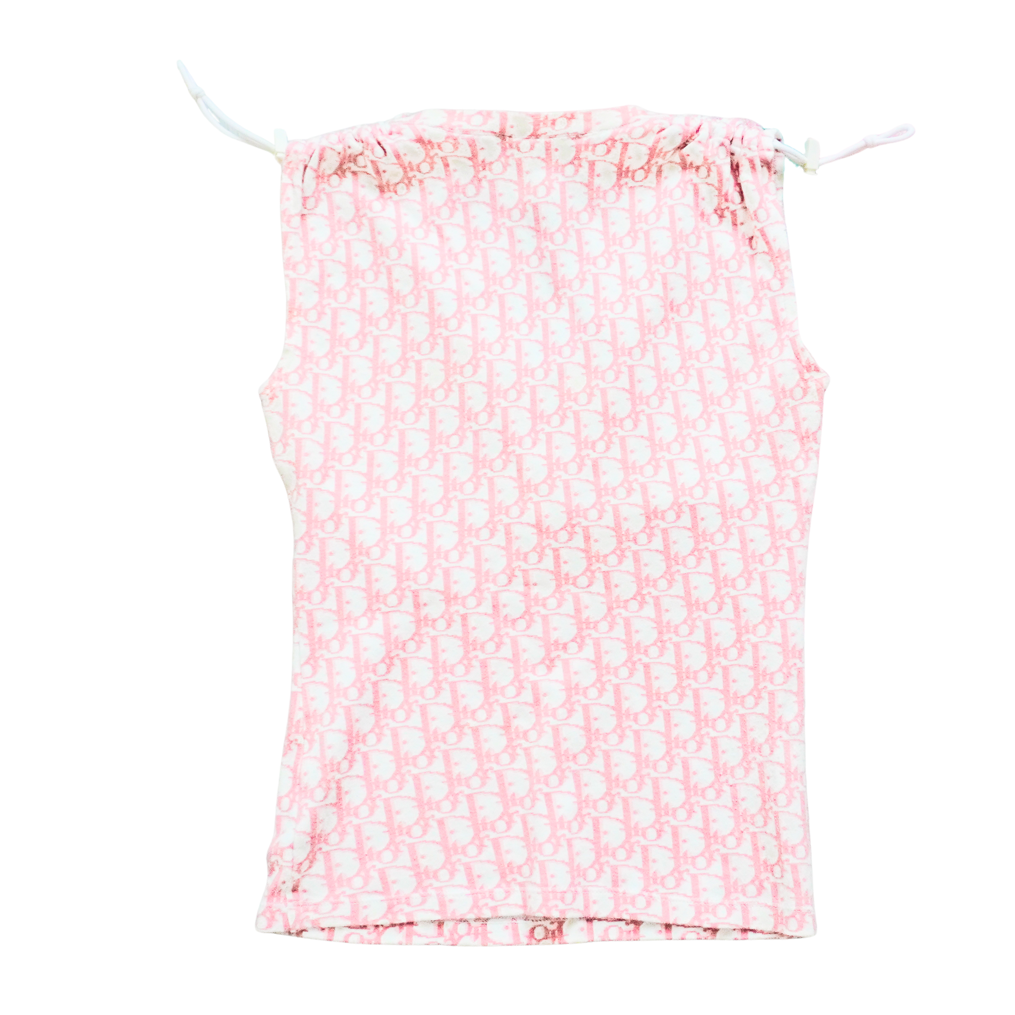 Christian Dior John Galliano Era Sleeveless Monogram Top ★