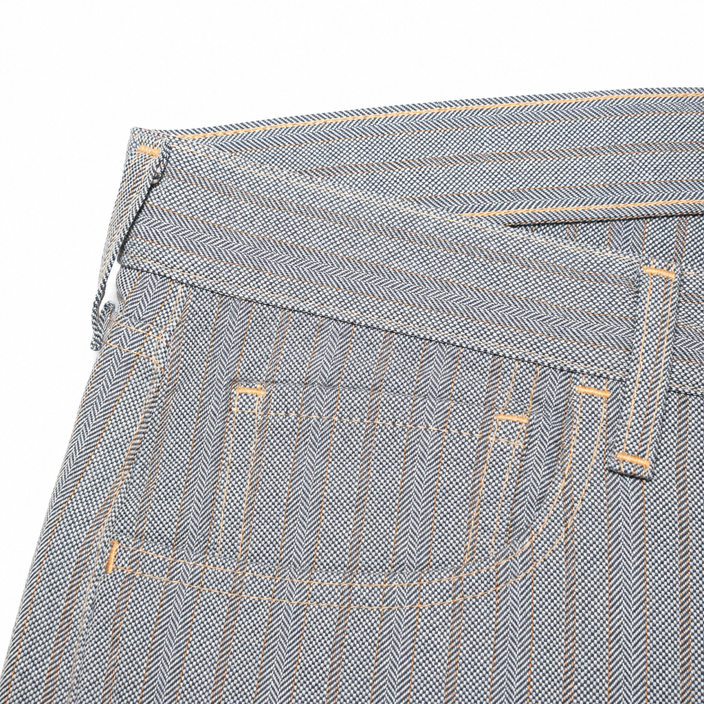Junya Watanabe x Levis Pinstripe Poem Jeans