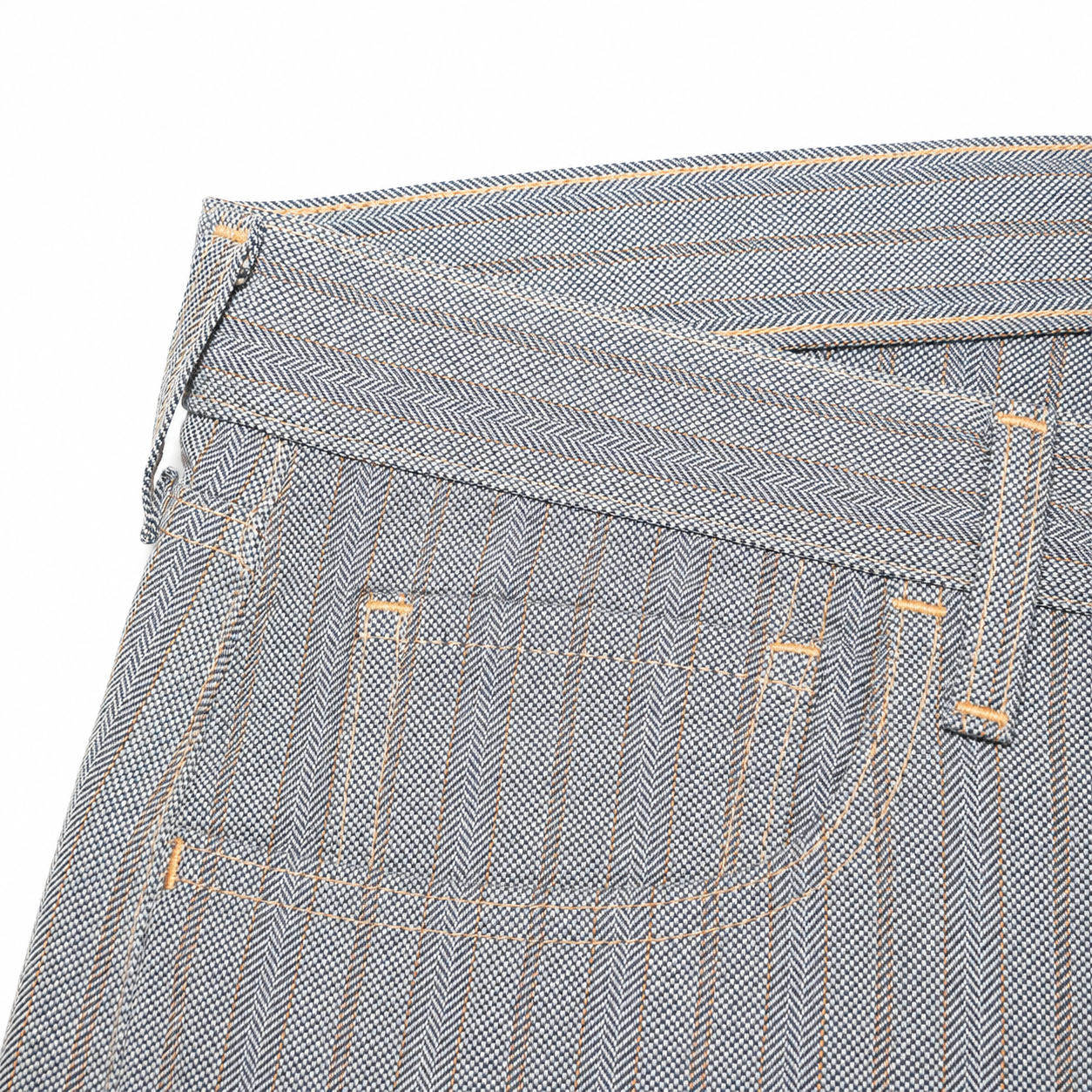 Junya Watanabe x Levis Pinstripe Poem Jeans