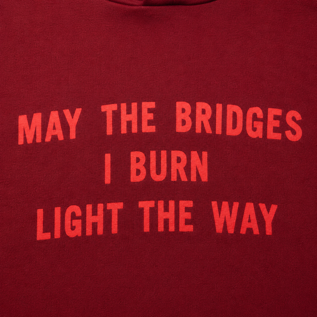 Vetements "May The Bridges" Runway Hoodie