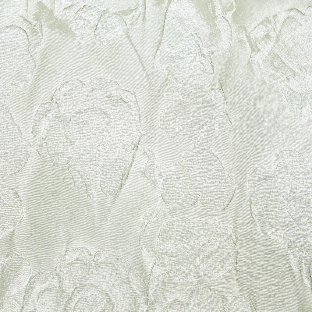 Acne Studios Floral-Embossed Satin Shirt