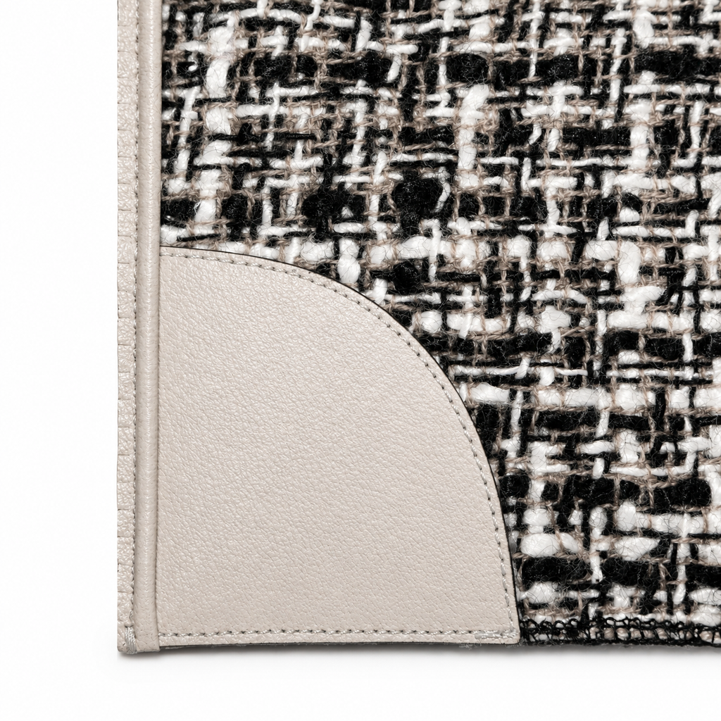 Prada Mini Tweed Tote Bag