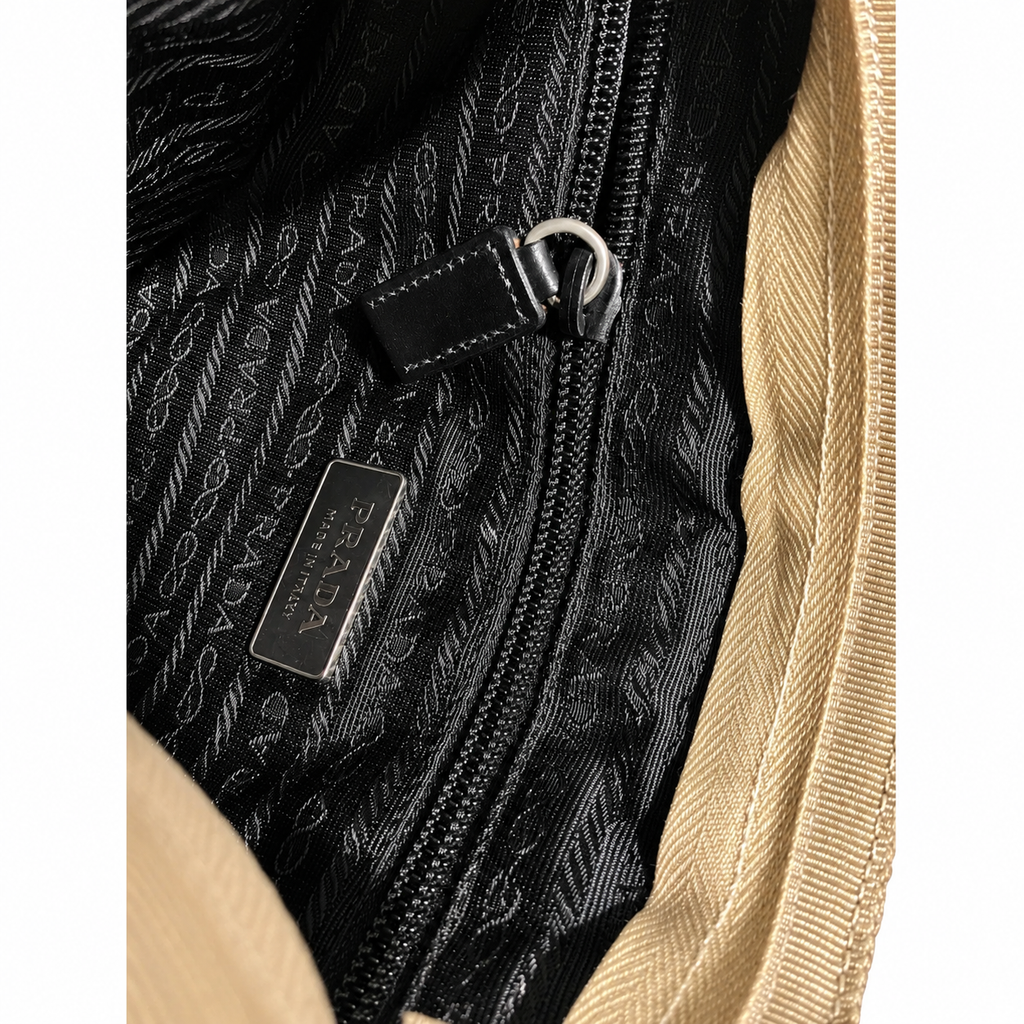 Prada Mini Tweed Tote Bag