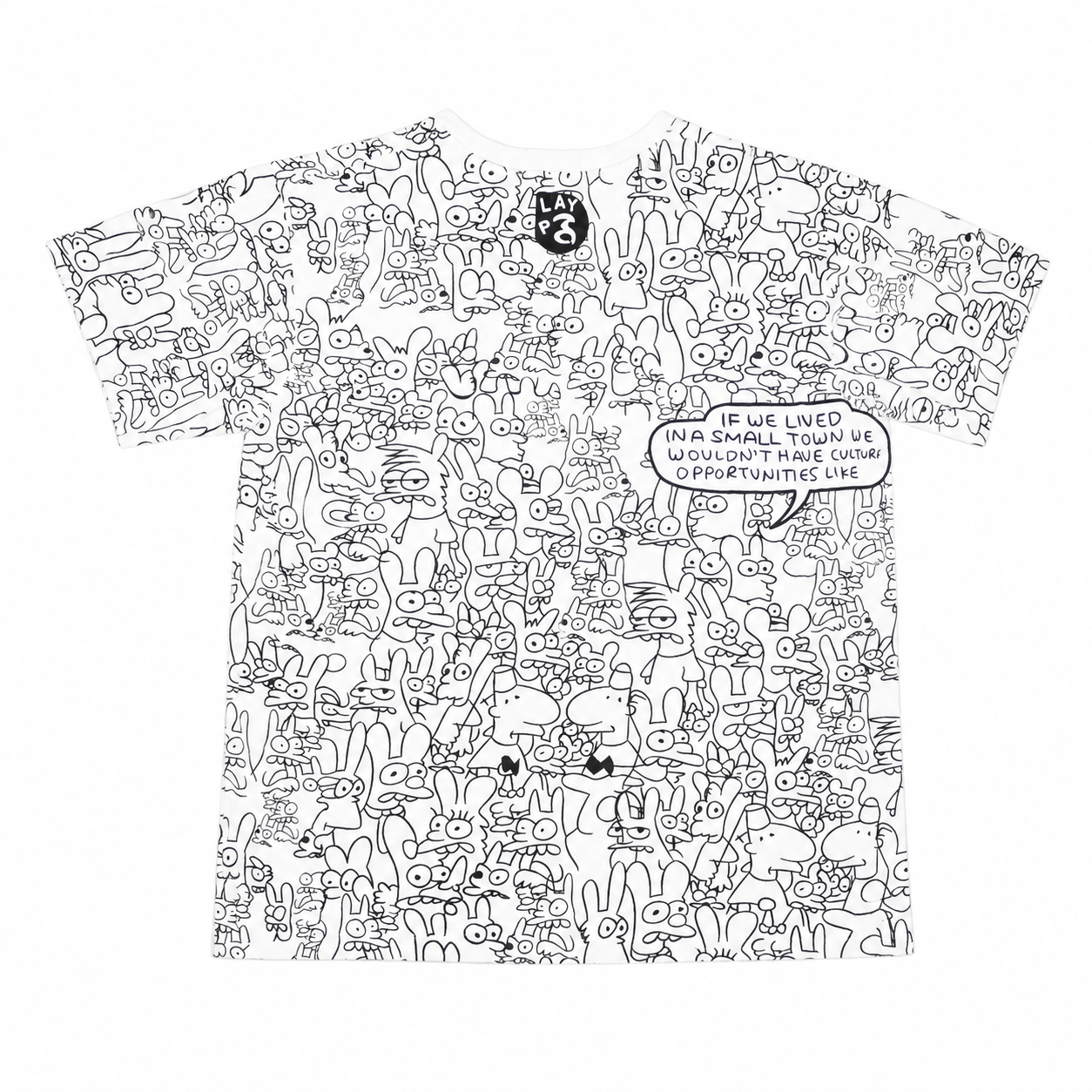 Comme des Garcons x Matt Groening All Over Print T-Shirt