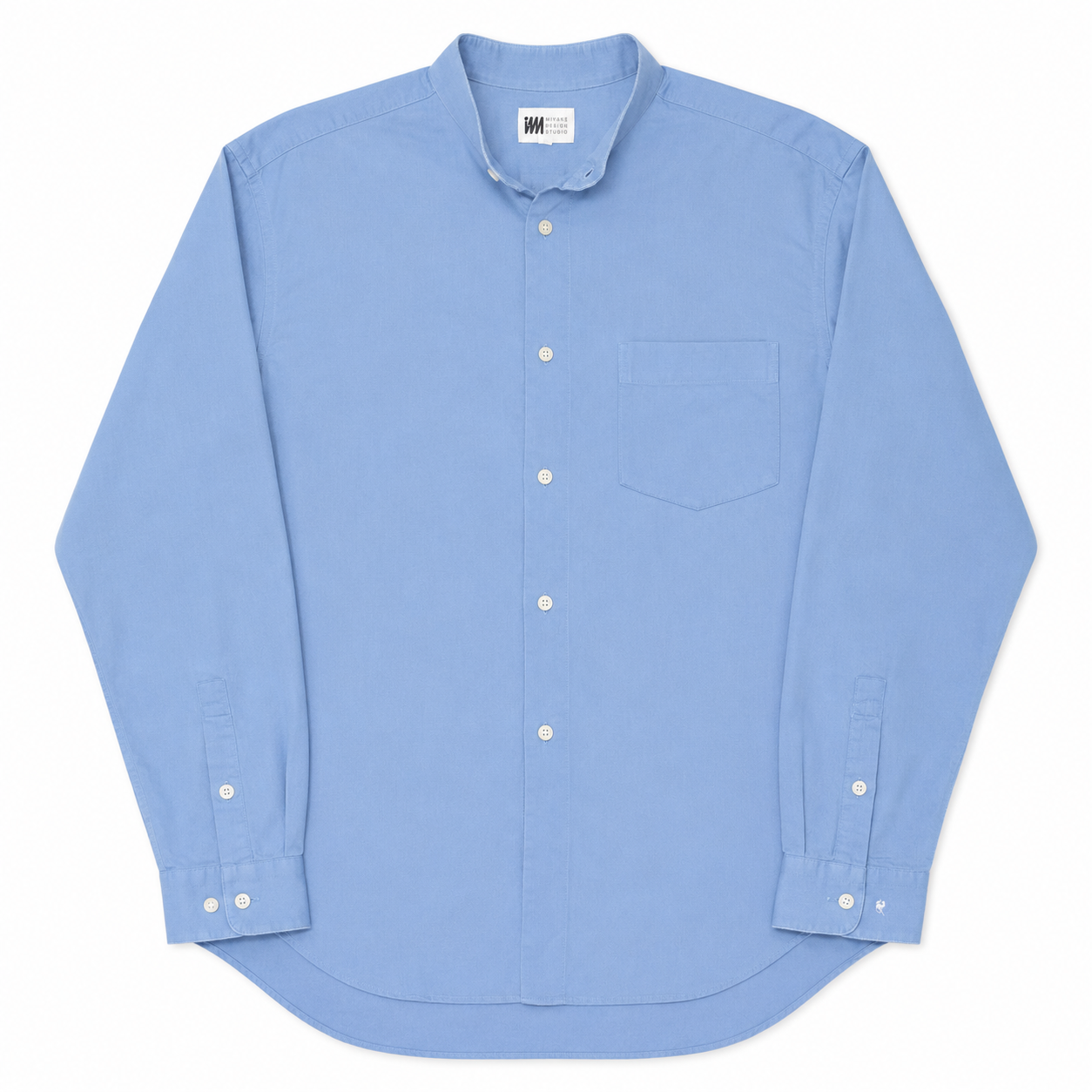 Issey Miyake Mandarin Collar Shirt