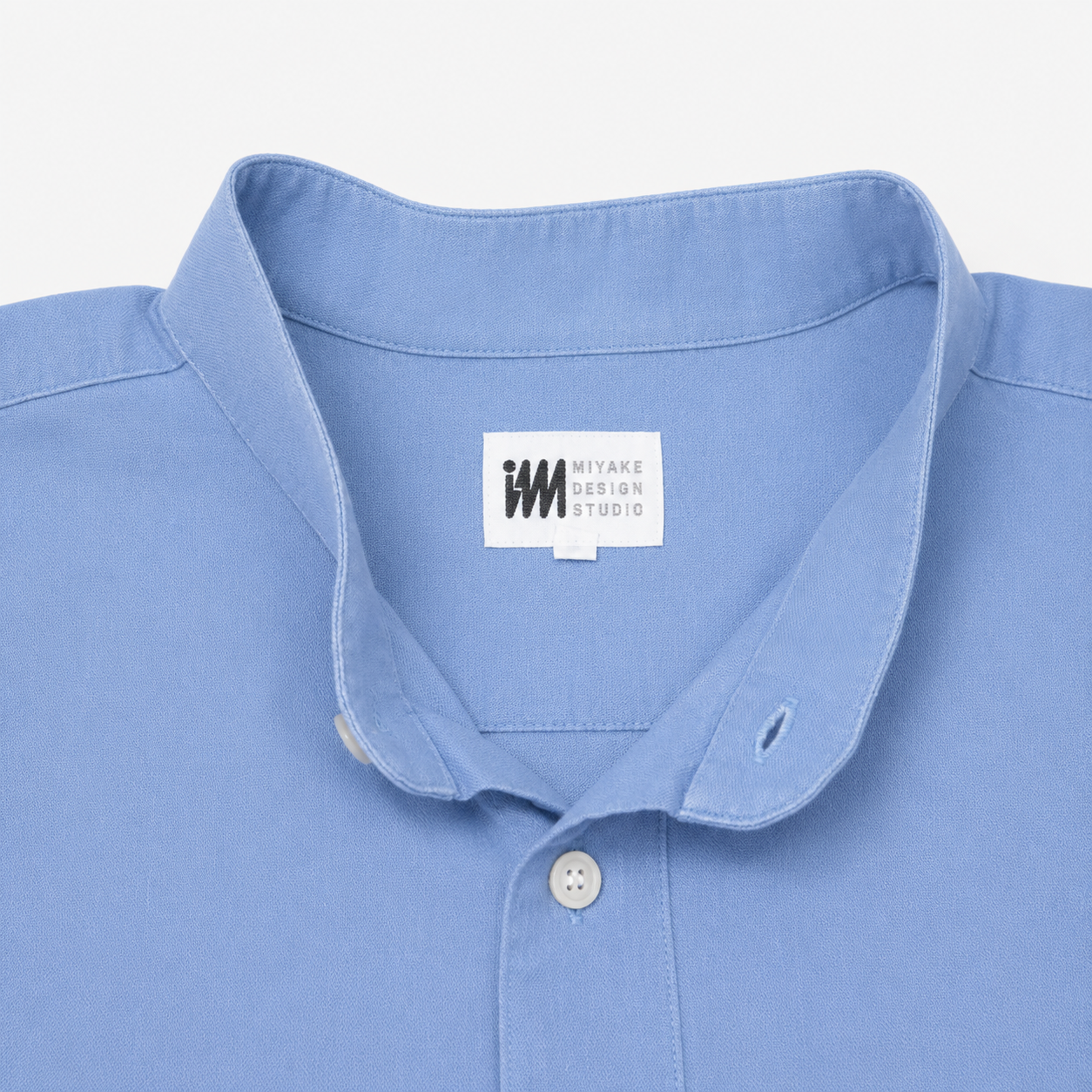 Issey Miyake Mandarin Collar Shirt