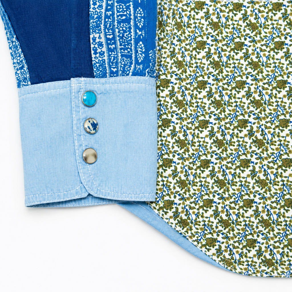 Kapital Patchwork Buttondown Shirt