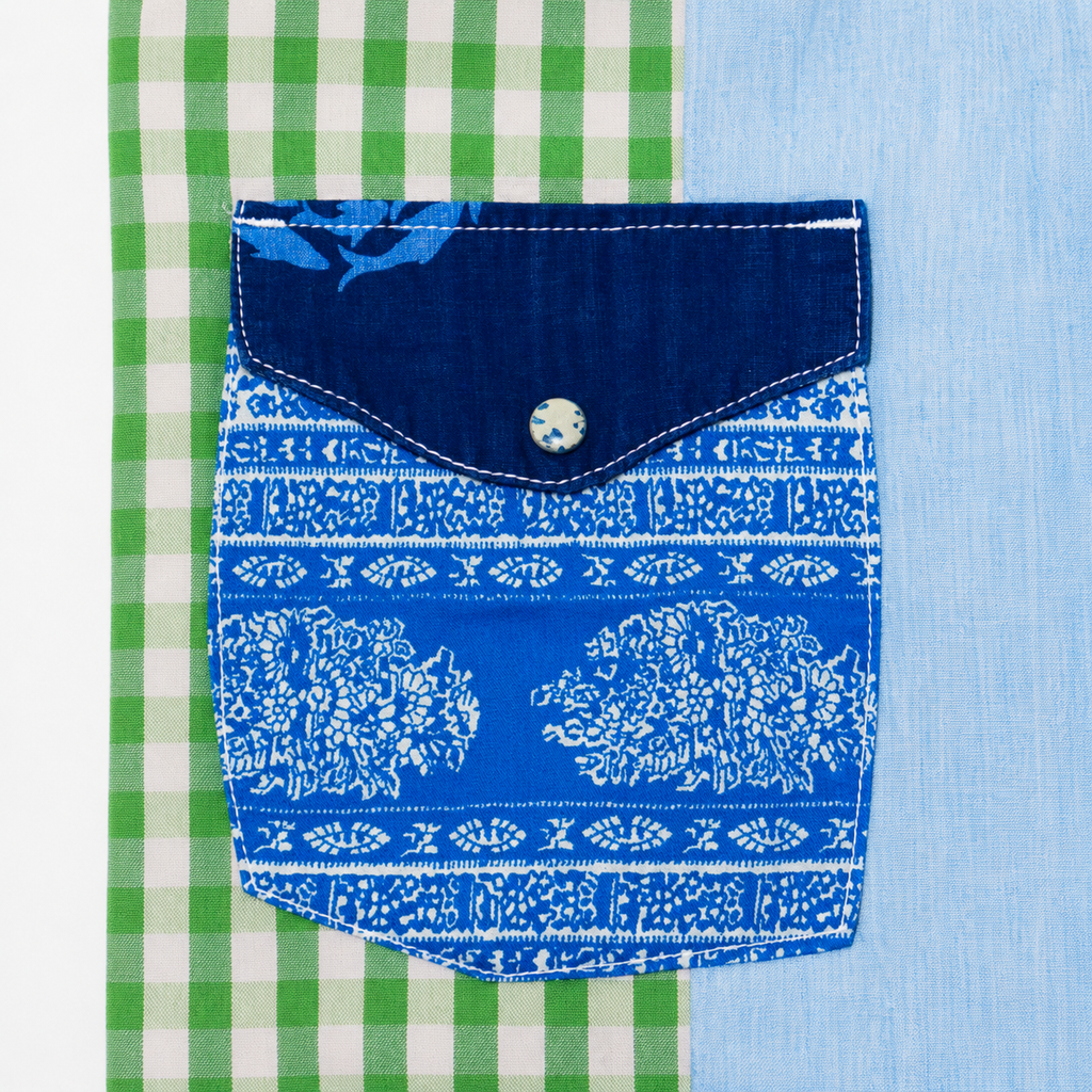 Kapital Patchwork Buttondown Shirt