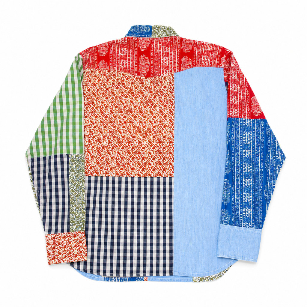 Kapital Patchwork Buttondown Shirt