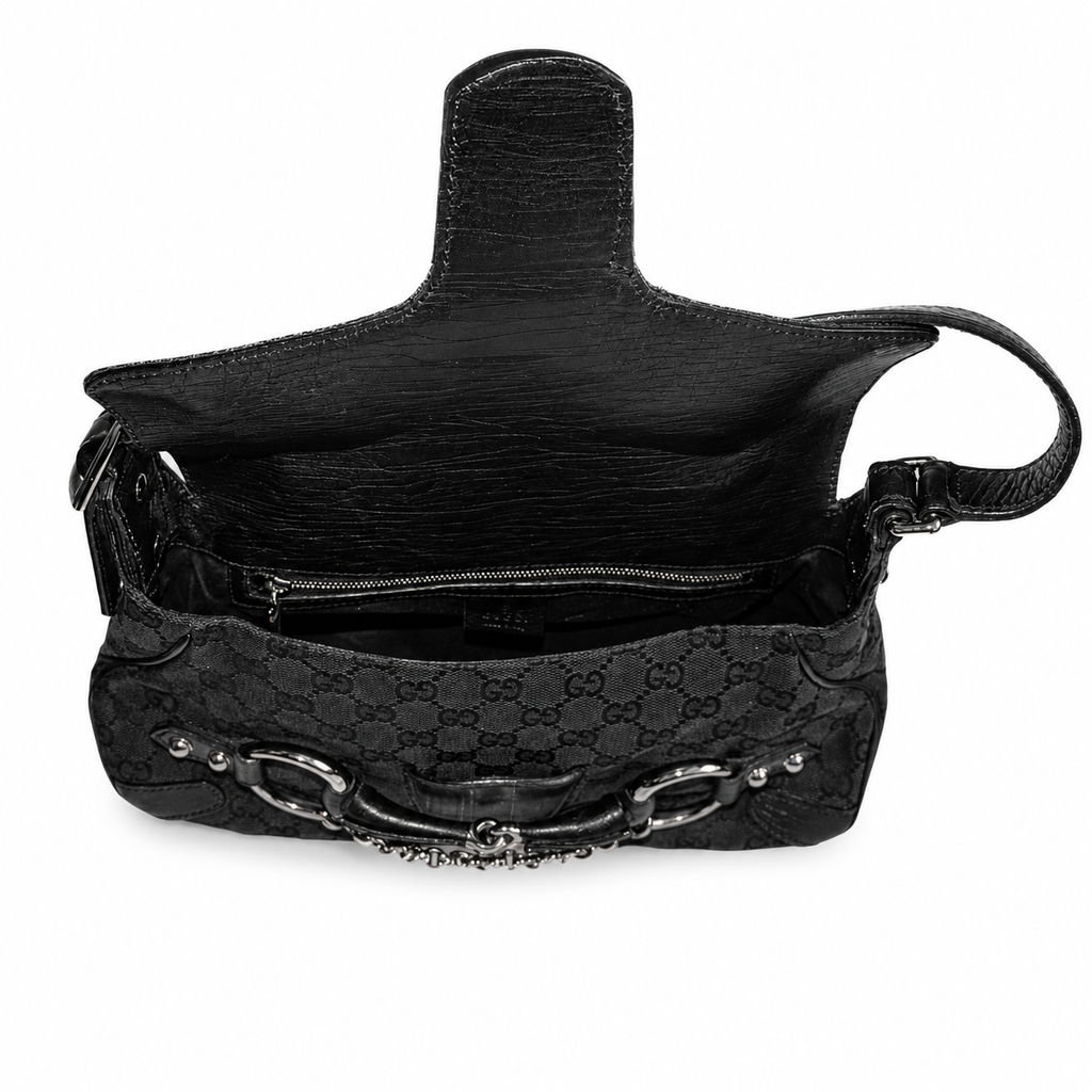 Gucci Tom Ford Monogram Horsebit Chain Bag ★