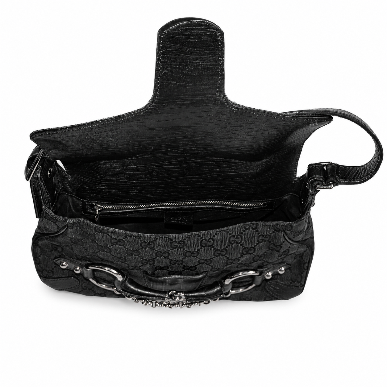 Gucci Tom Ford Monogram Horsebit Chain Bag ★
