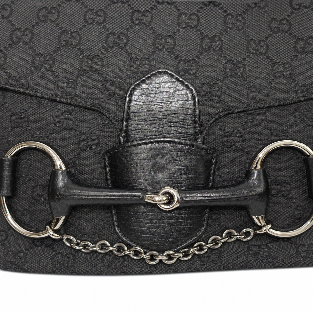 Gucci Tom Ford Monogram Horsebit Chain Bag ★