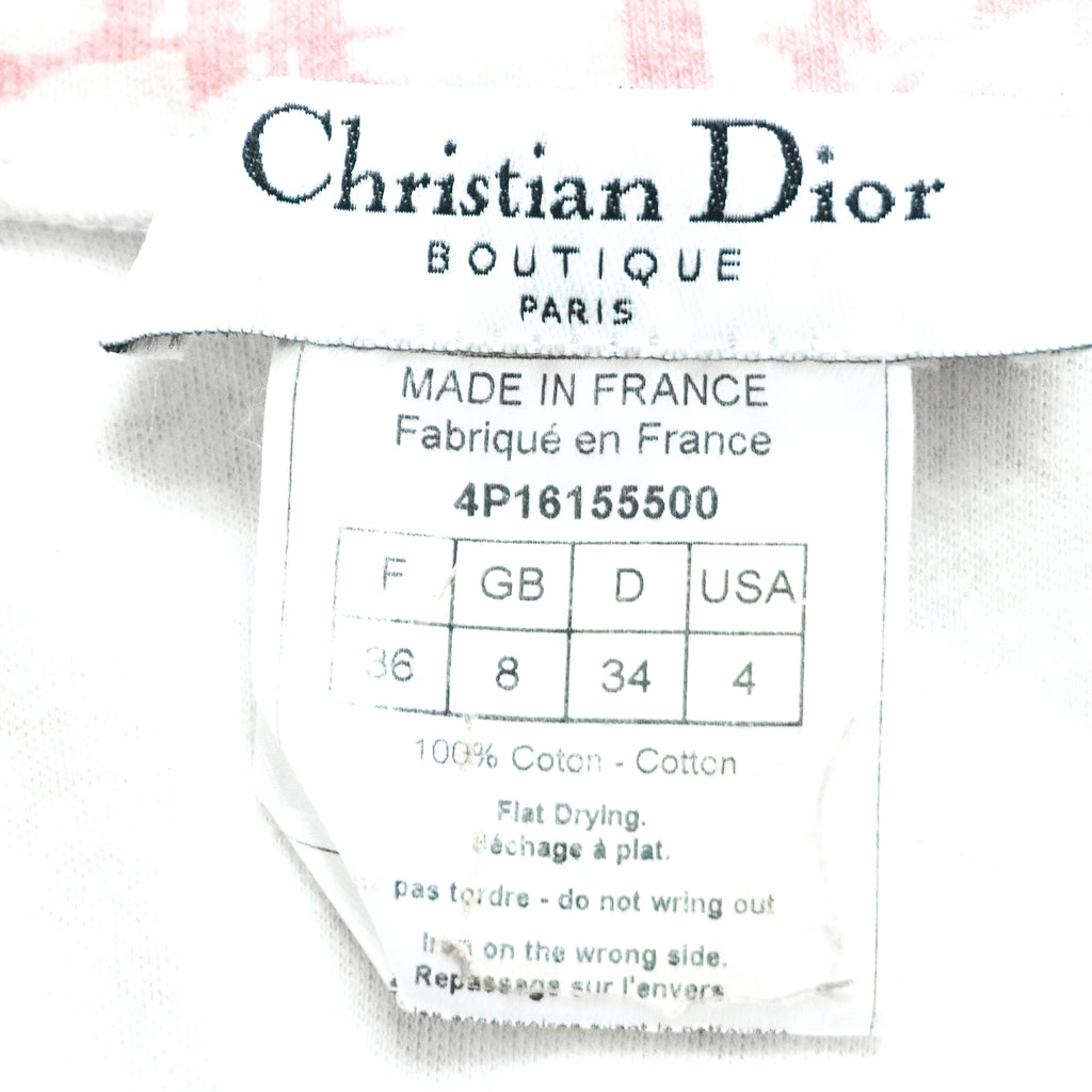 Christian Dior John Galliano Era Sleeveless Monogram Top ★