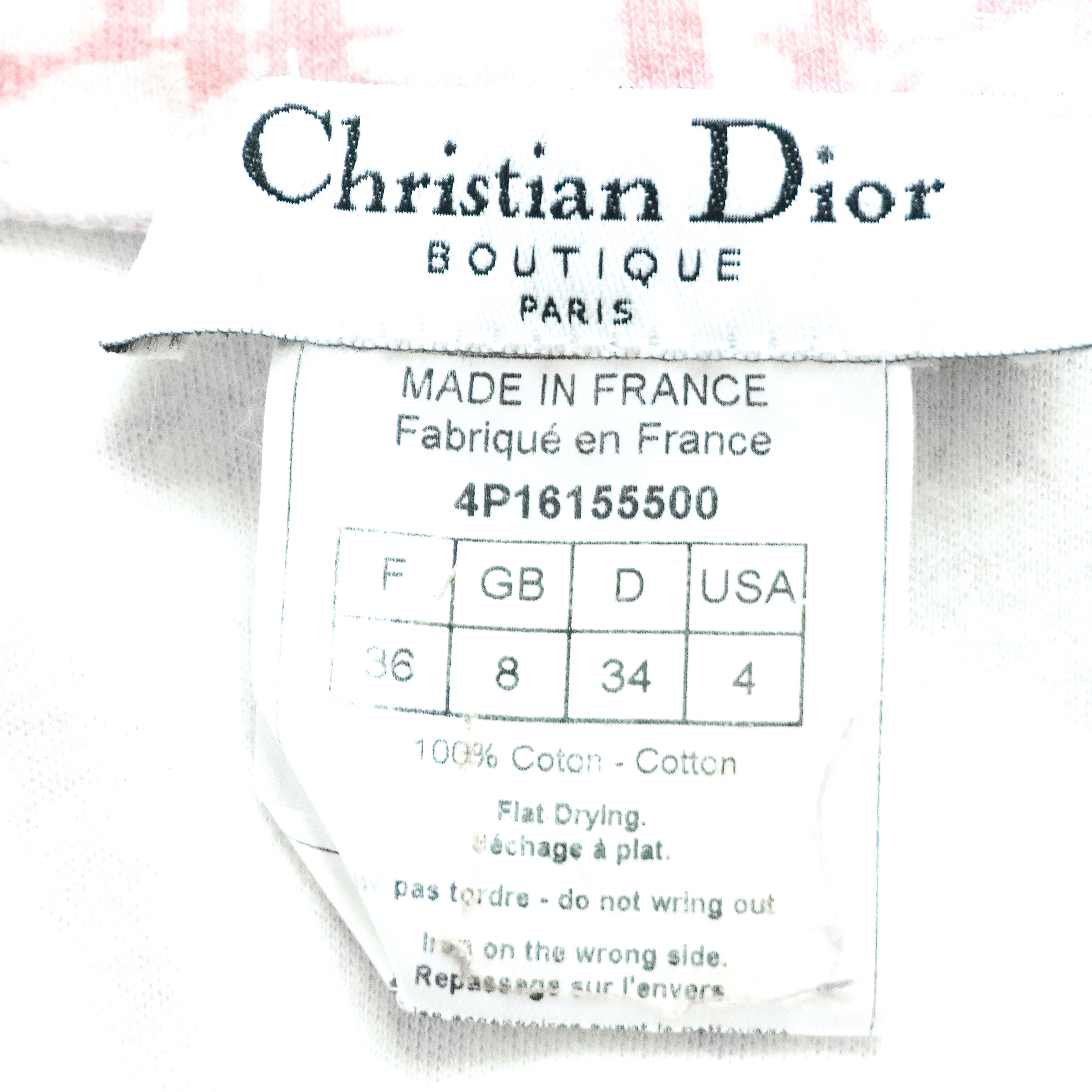 Christian Dior John Galliano Era Sleeveless Monogram Top ★