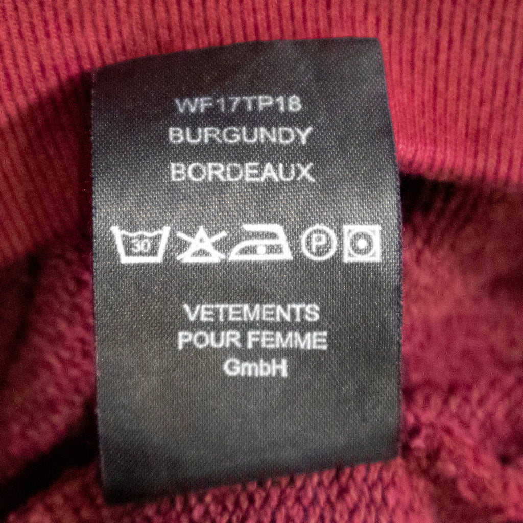 Vetements "May The Bridges" Runway Hoodie