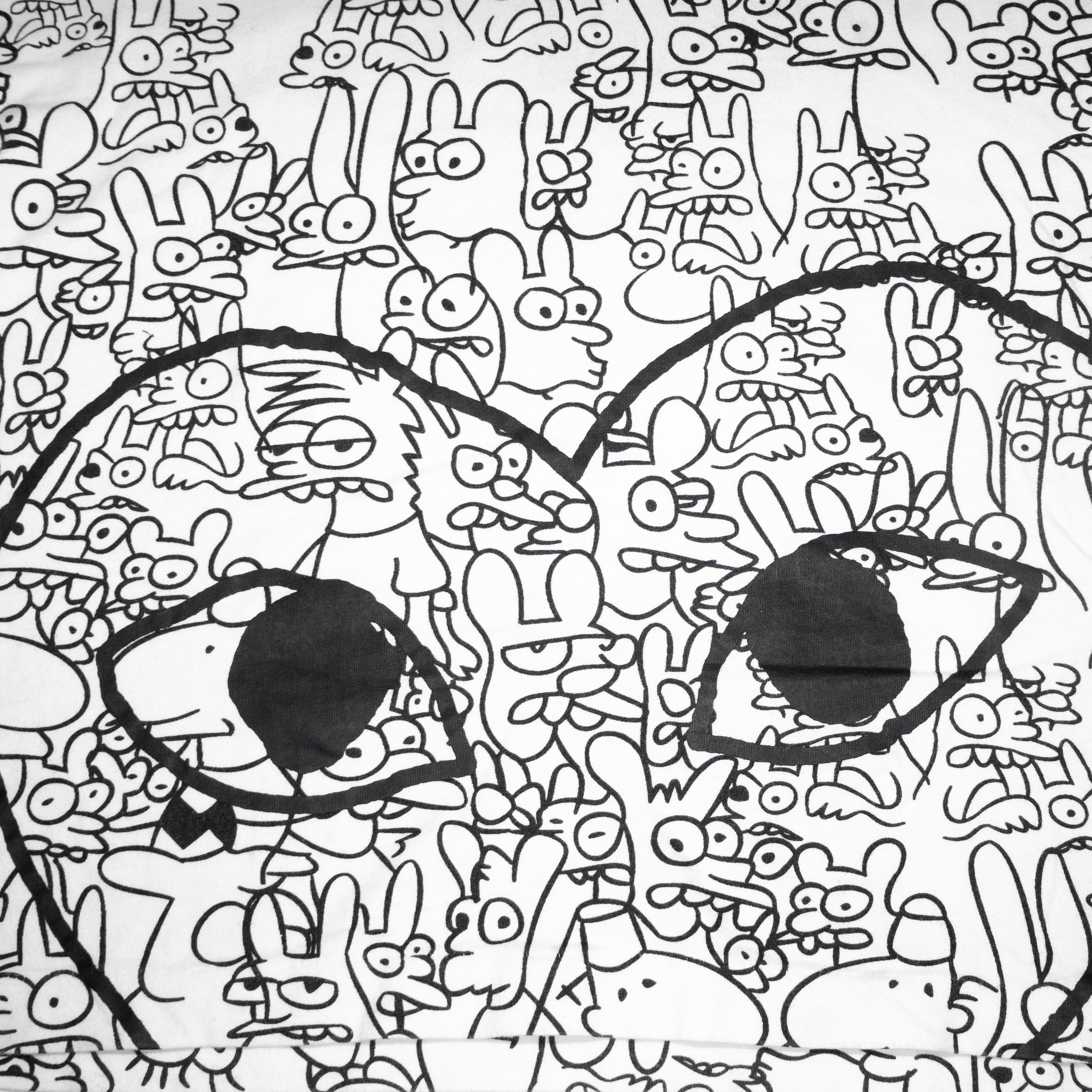 Comme des Garcons x Matt Groening All Over Print T-Shirt