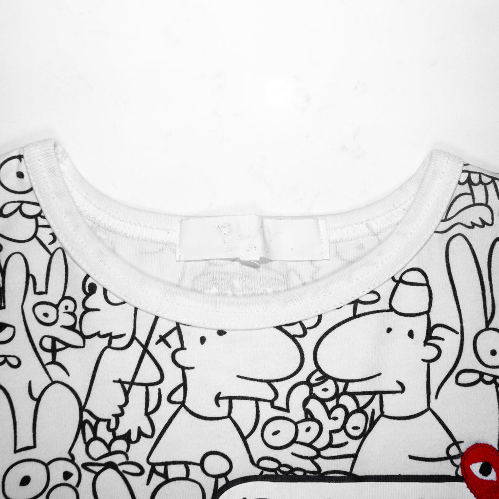 Comme des Garcons x Matt Groening All Over Print T-Shirt