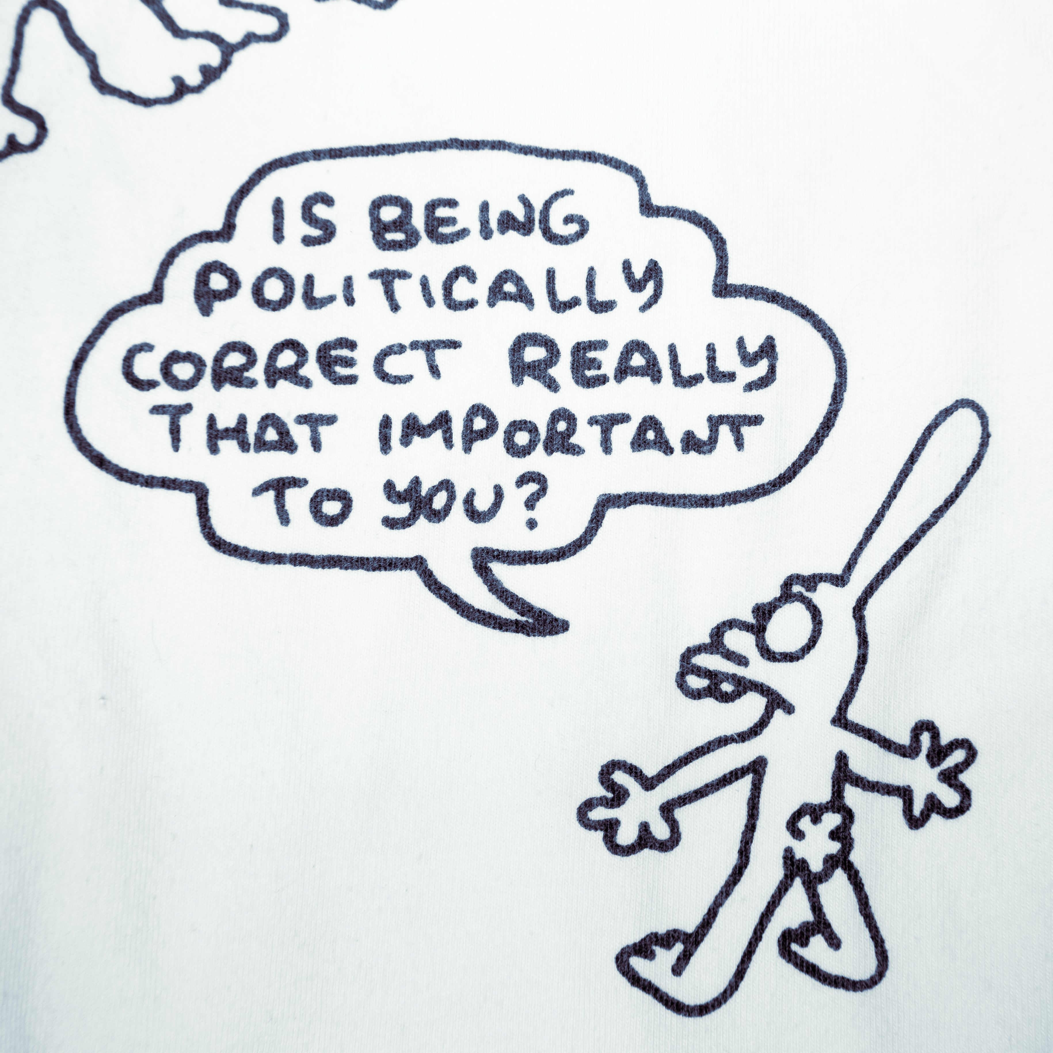 Comme des Garcons x Matt Groening Life in Hell Tee