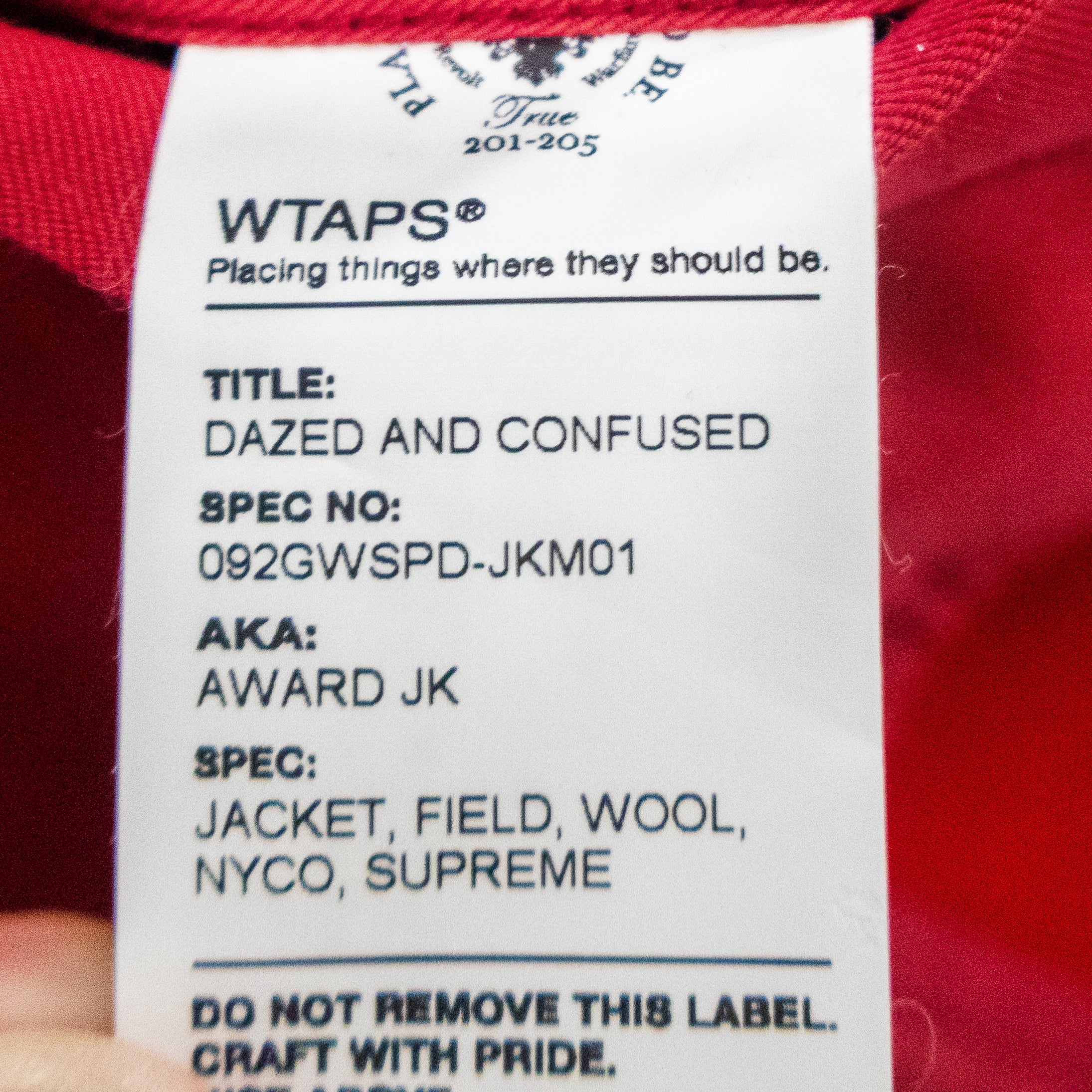 Supreme x WTAPS Reversible Bomber Jacket