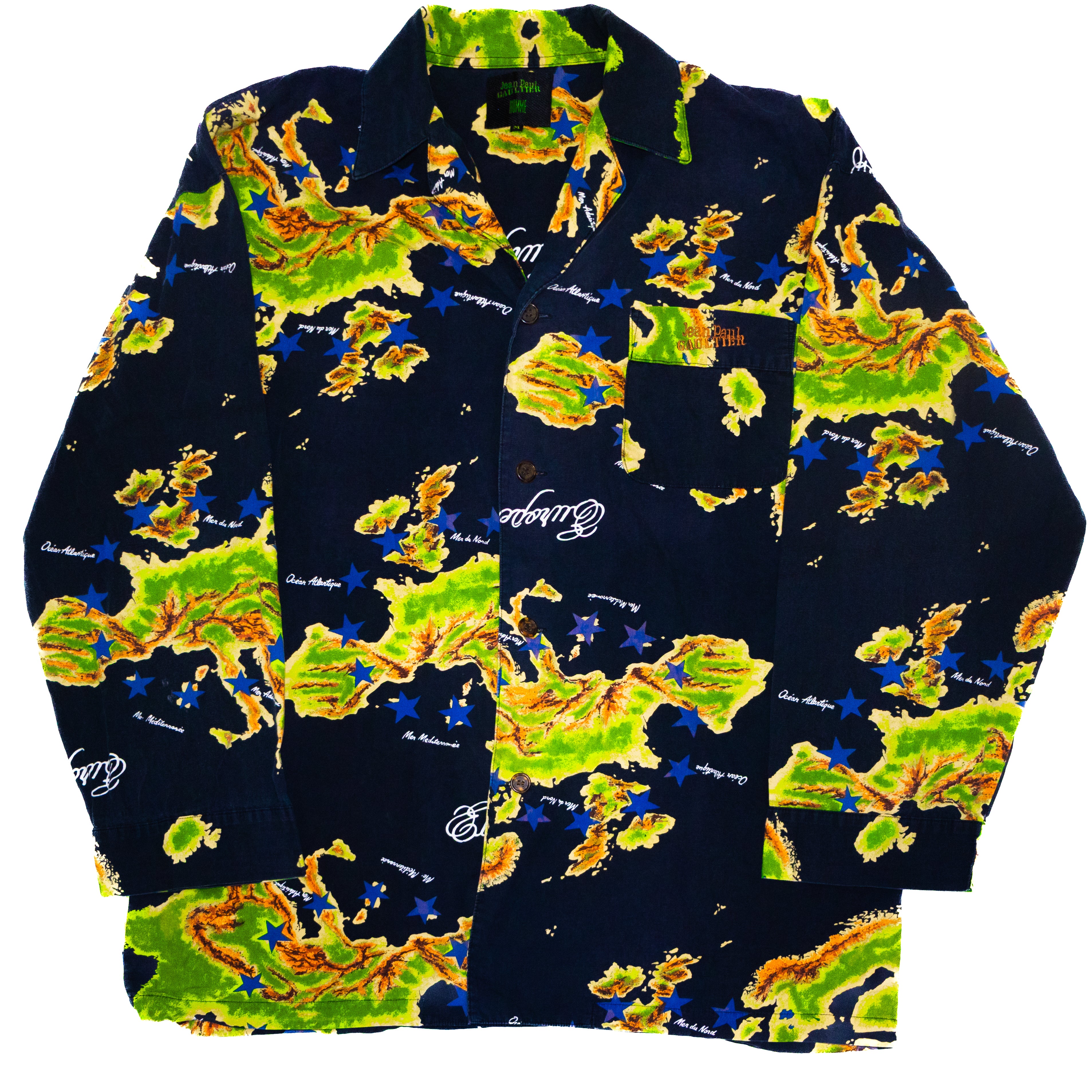 Jean Paul Gaultier Map Shirt