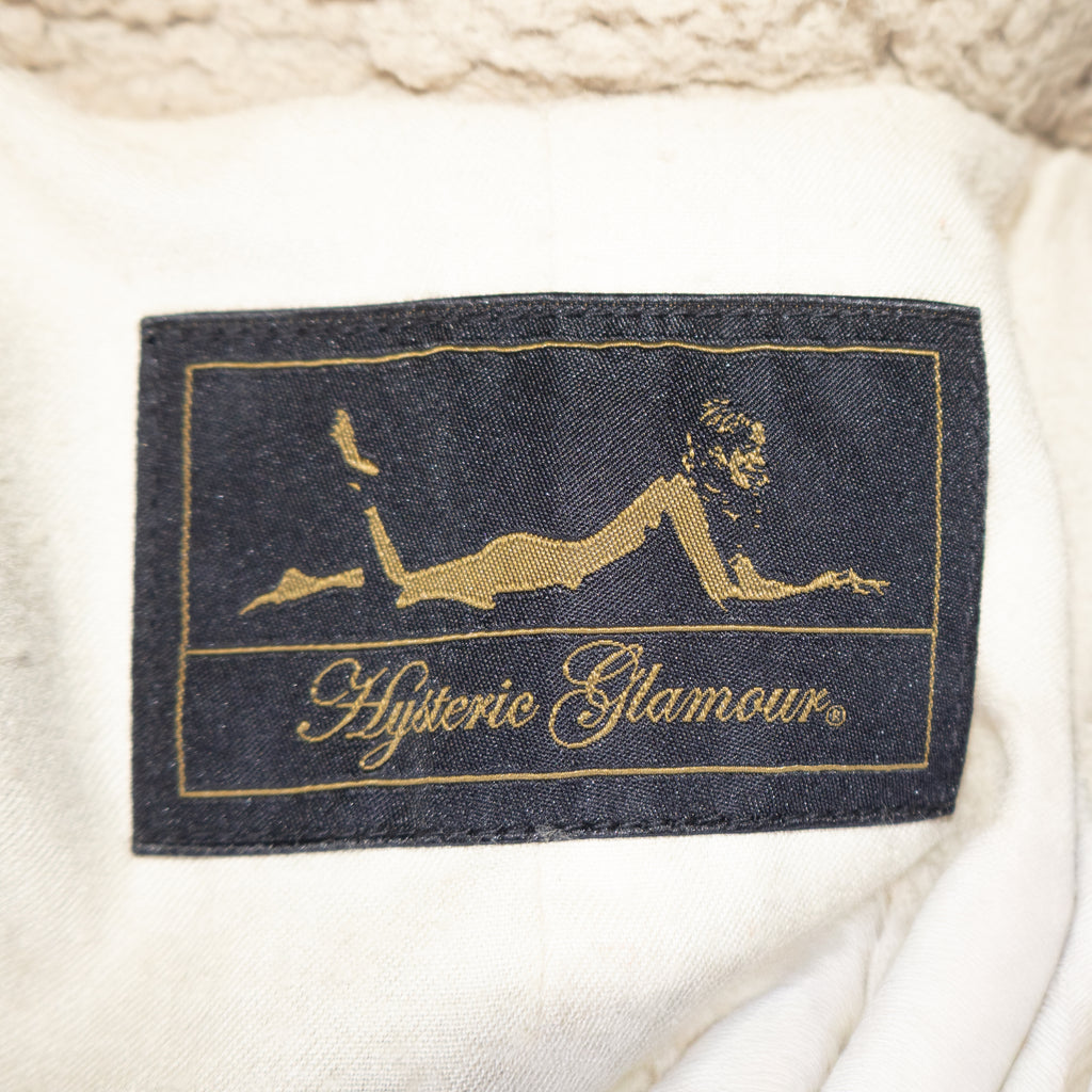 Hysteric Glamour Cheetah Print Shearling Parka